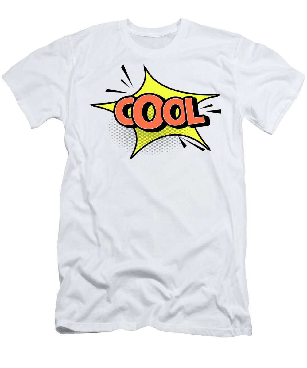 16 Cool Comic Speech Bubble Print on Demand T-Shirt