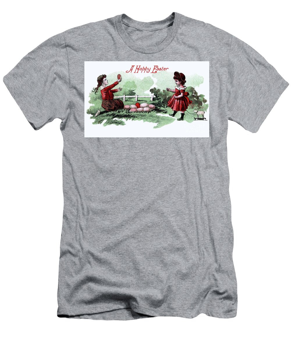1800s Girls with Eggs Pete Klinger T-Shirt