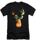 19 Abstract Dear Head Illustration Calnyto T-Shirt