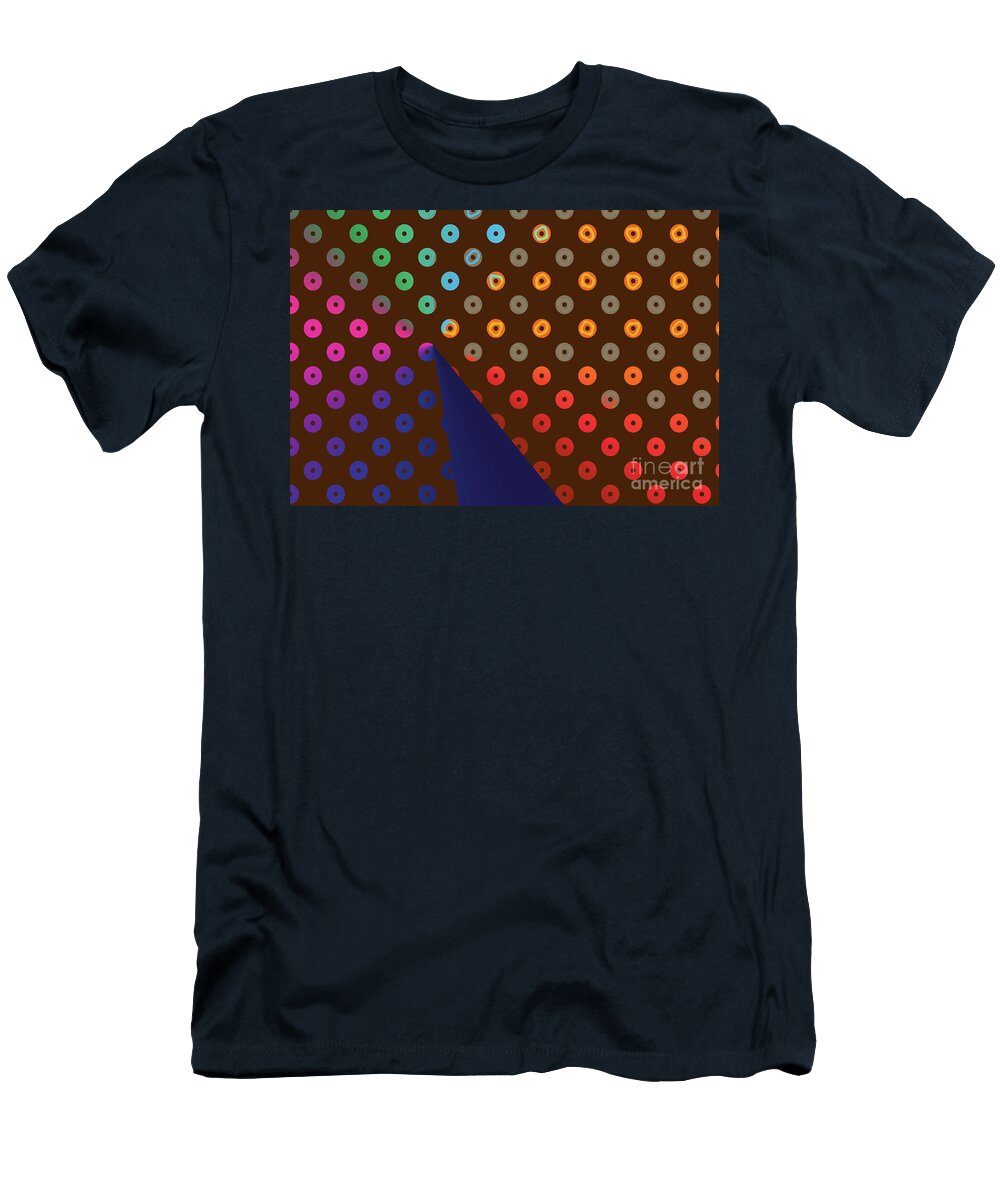 19 Dots Pattern Texture Background Flat Dotted Spotted Pattern Mo Turgay Koca T-Shirt