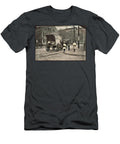 1908 Columbia Freshman Baseball Team Colorized By Ahmet Asar Ahmet Asar T-Shirt