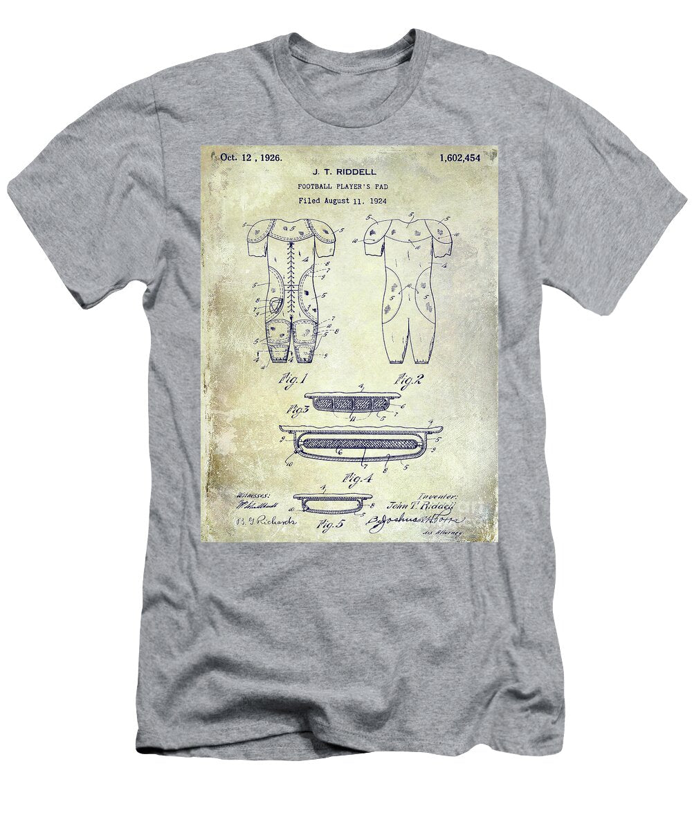 1926 Football Patent Jon Neidert T-Shirt
