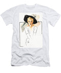 1942 Fashion Study Partially Colorized Illustration Sad Hill Bizarre Los Angeles Archive T-Shirt