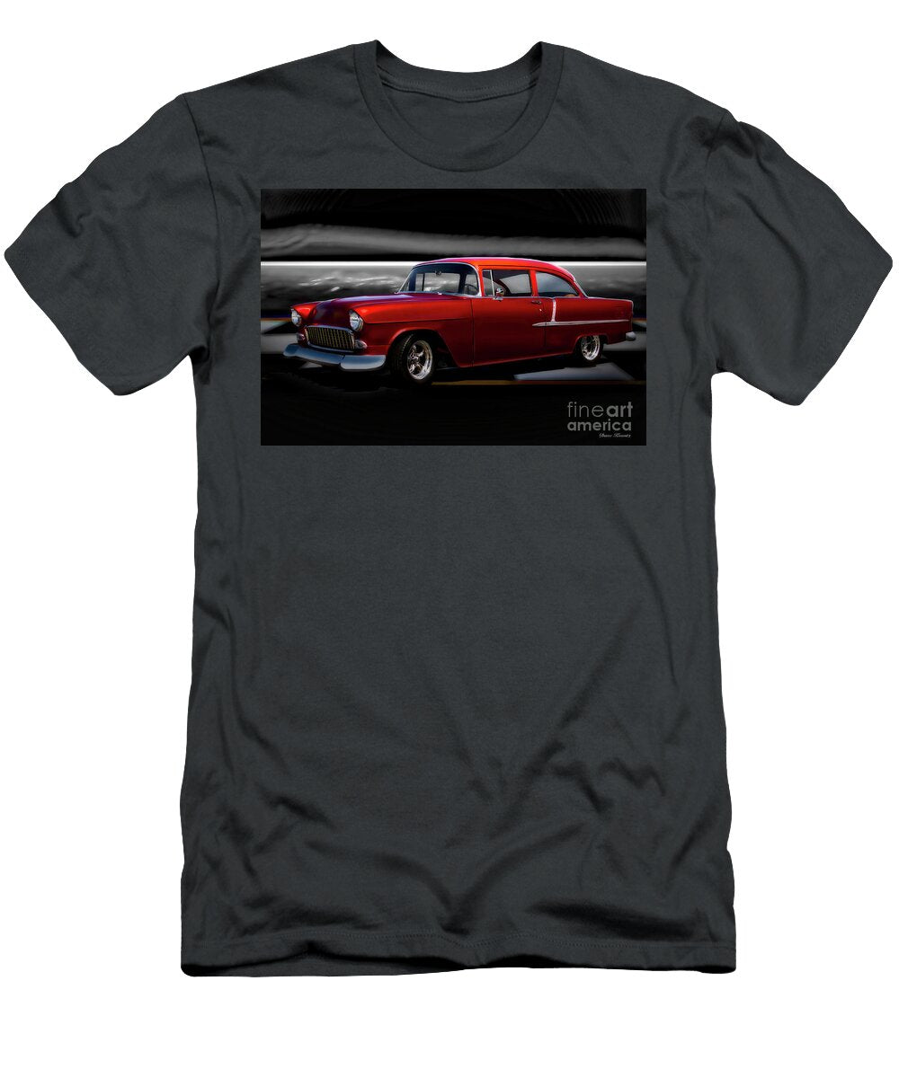 1955 Chevrolet Candy Apple Coupe Ii Dave Koontz T-Shirt