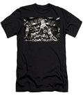 1960s 1970s Collegiate Basketball Game Vintage Images T-Shirt