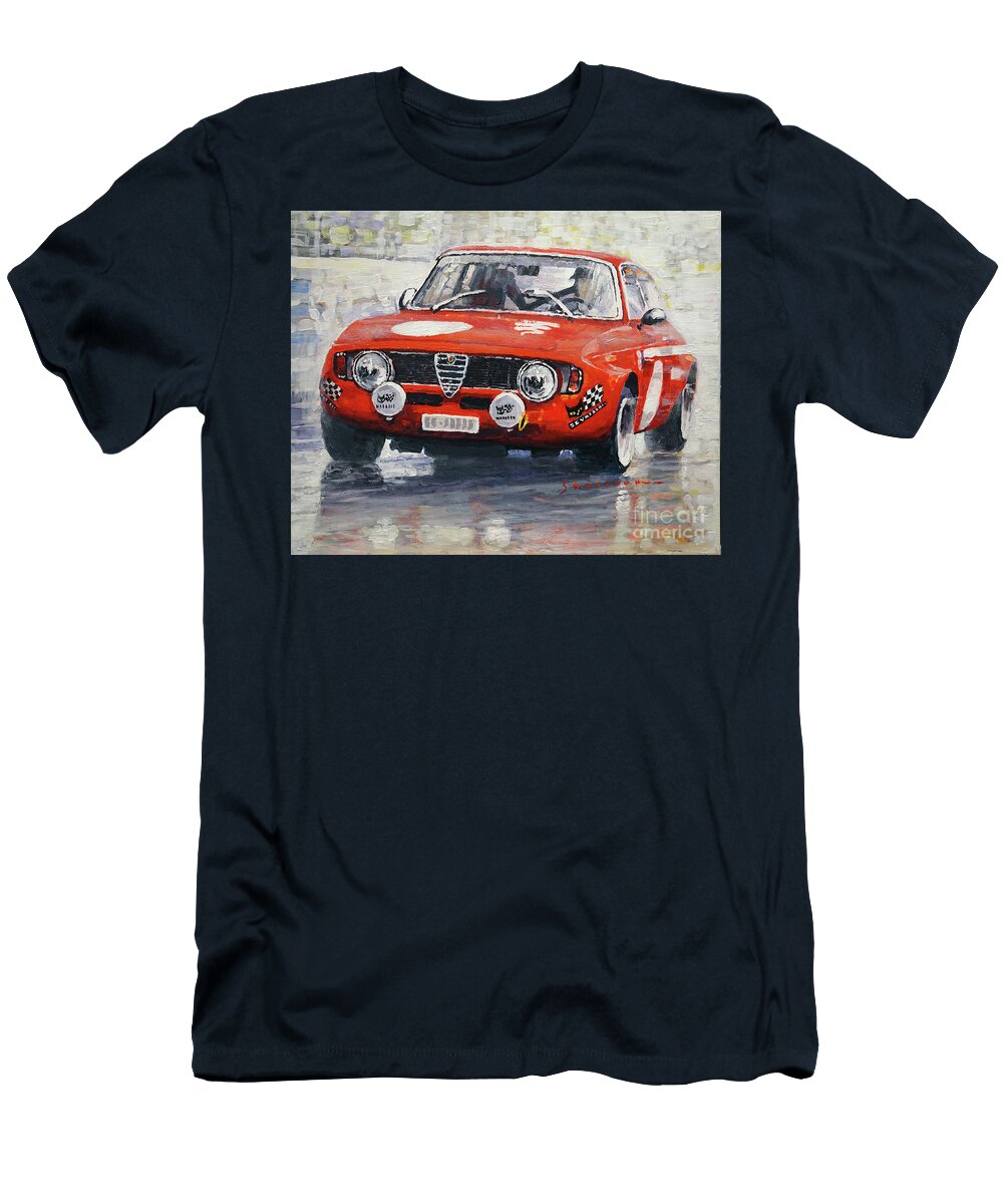 1970 Alfa Romeo Giulia Gta 1300 Junior Yuriy Shevchuk T-Shirt
