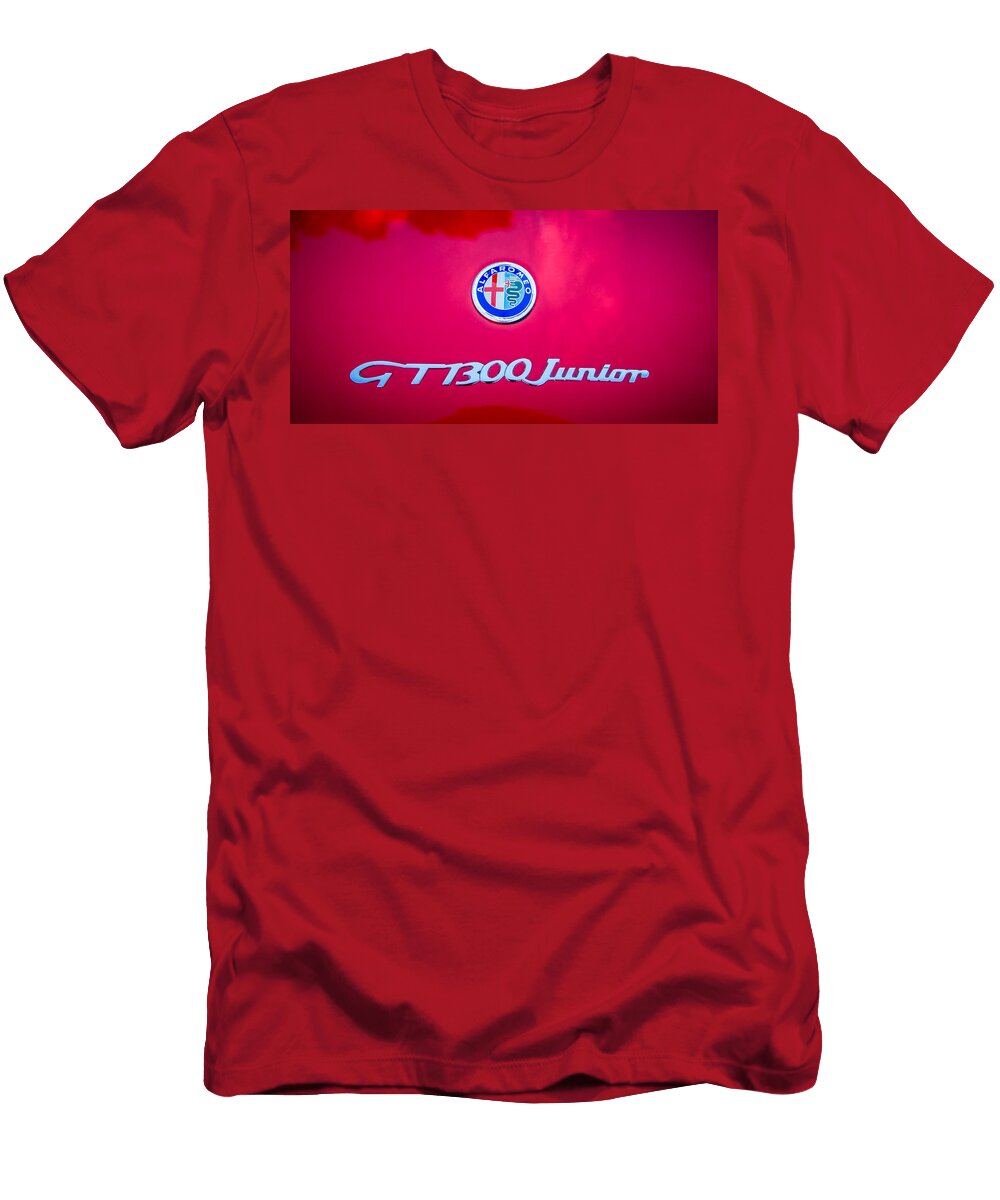 1972 Alfa Romeo Gt 1300 Junior Unificato Emblem 0875c Jill Reger T-Shirt