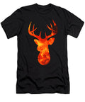 2 Abstract Dear Head Illustration Calnyto T-Shirt