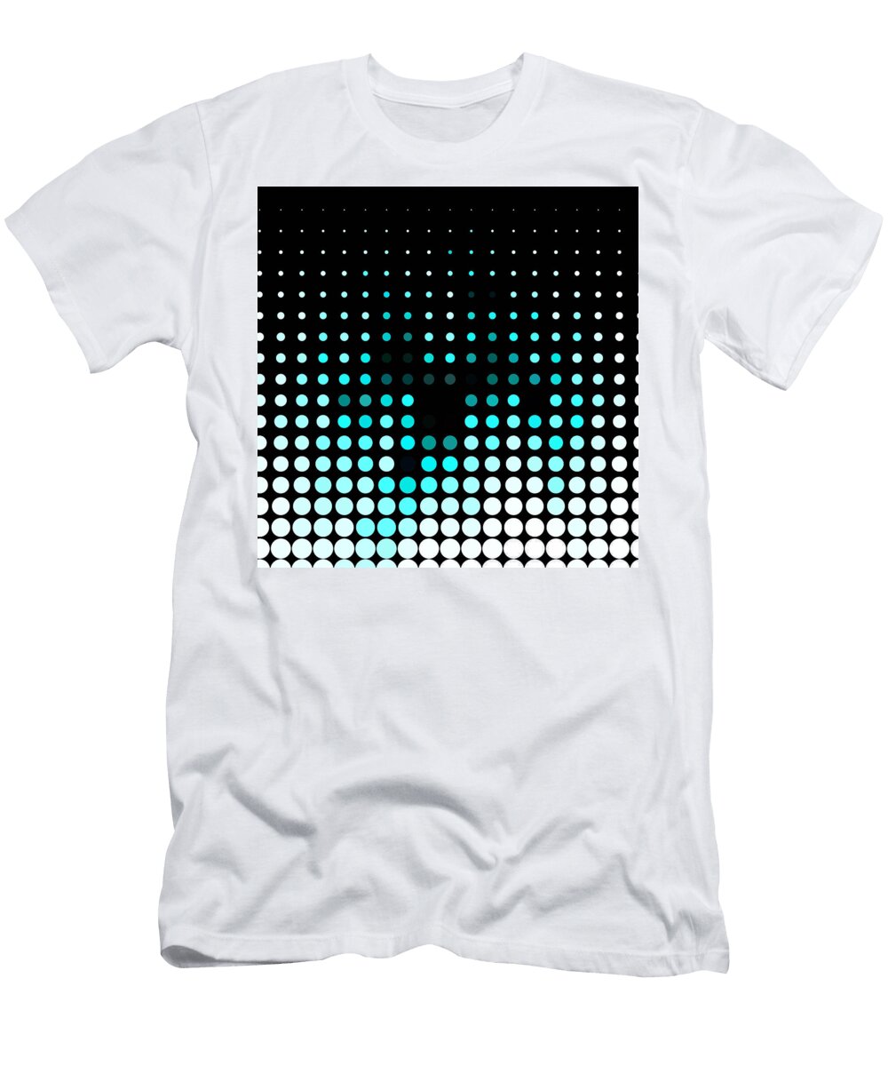 2 Abstract Halftone Background Pattern Herbert T-Shirt
