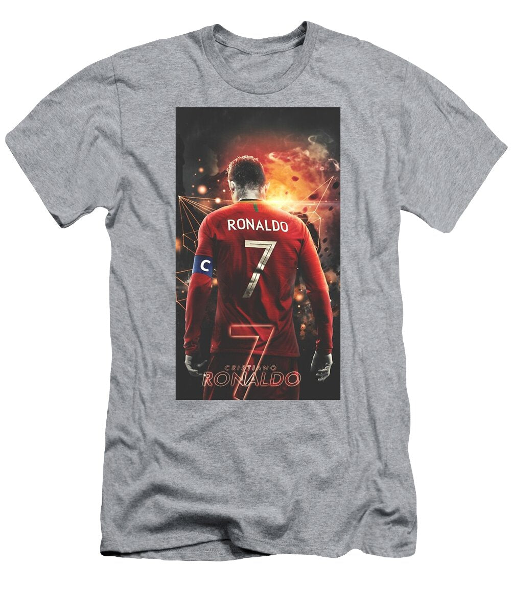 2 Cristiano Ronaldo Art Finn Oehlenschlager T-Shirt