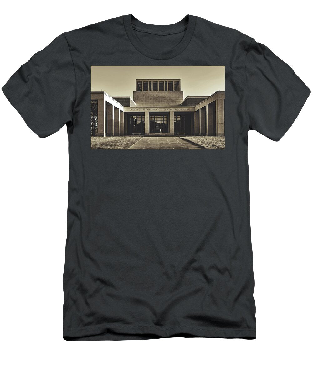 2 George W Bush Presidential Library Mountain Dreams T-Shirt