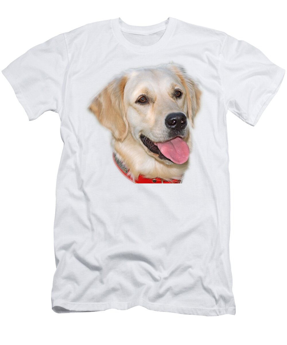 2 Golden Retriever George Atsametakis T-Shirt