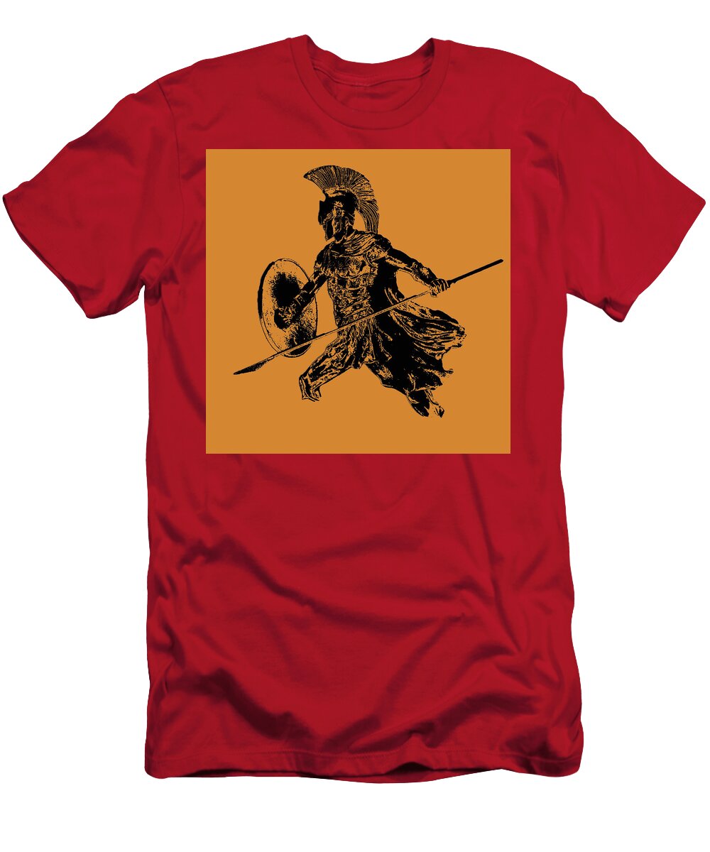 2 Hoplite Warrior Andrea Mazzocchetti T-Shirt