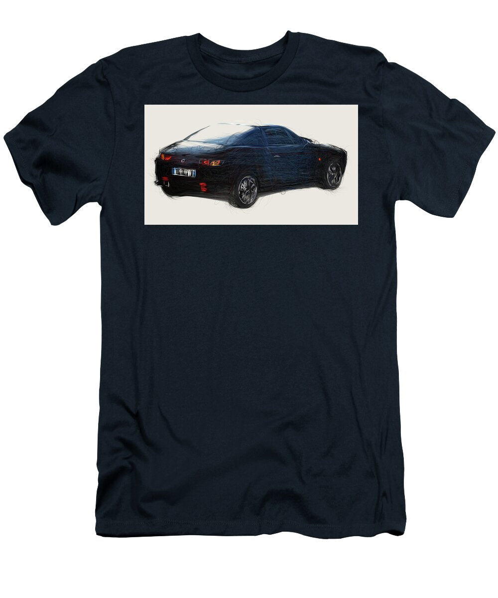 2 Lancia Hyena Drawing Carstoon Concept T-Shirt