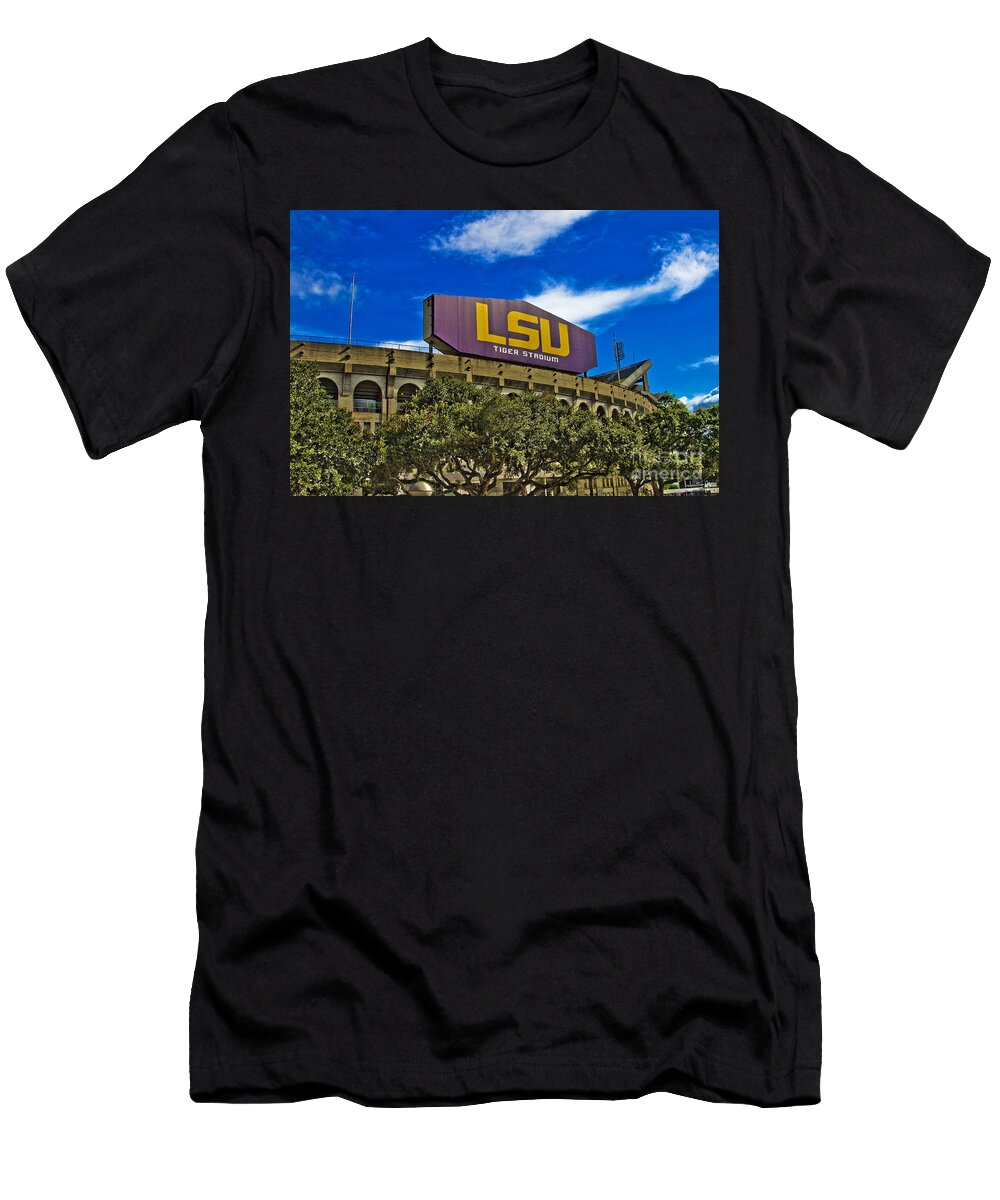 2 Lsu Tiger Stadium Scott Pellegrin T-Shirt