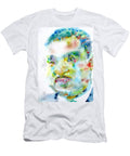 2 Martin Luther King Jr Watercolor Portrait Fabrizio Cassetta T-Shirt