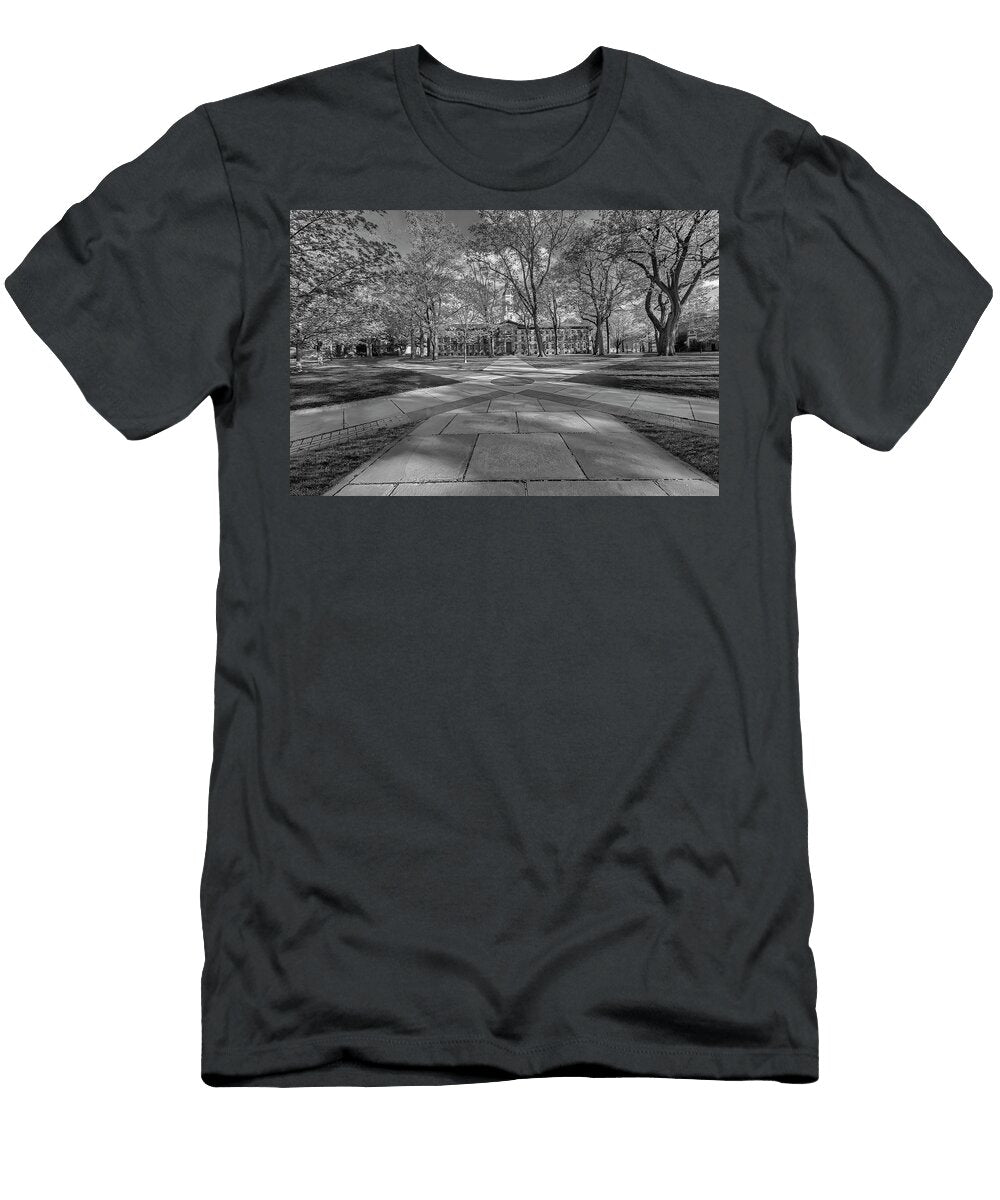 2 Nassau Hall Princeton University Ii Bw Susan Candelario T-Shirt