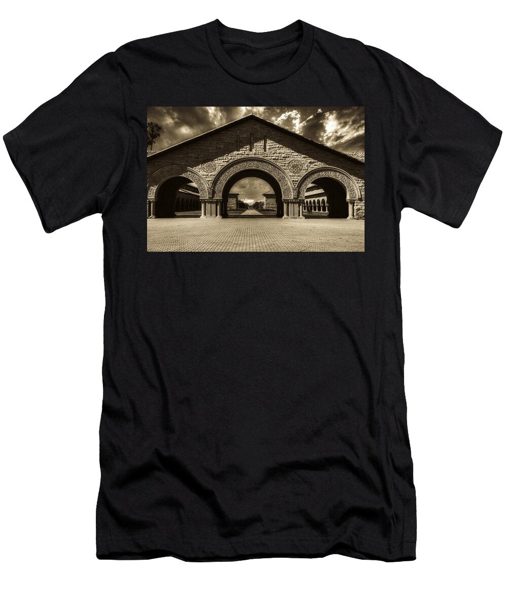 2 Stanford University Campus At Sunset Library of Congress T-Shirt
