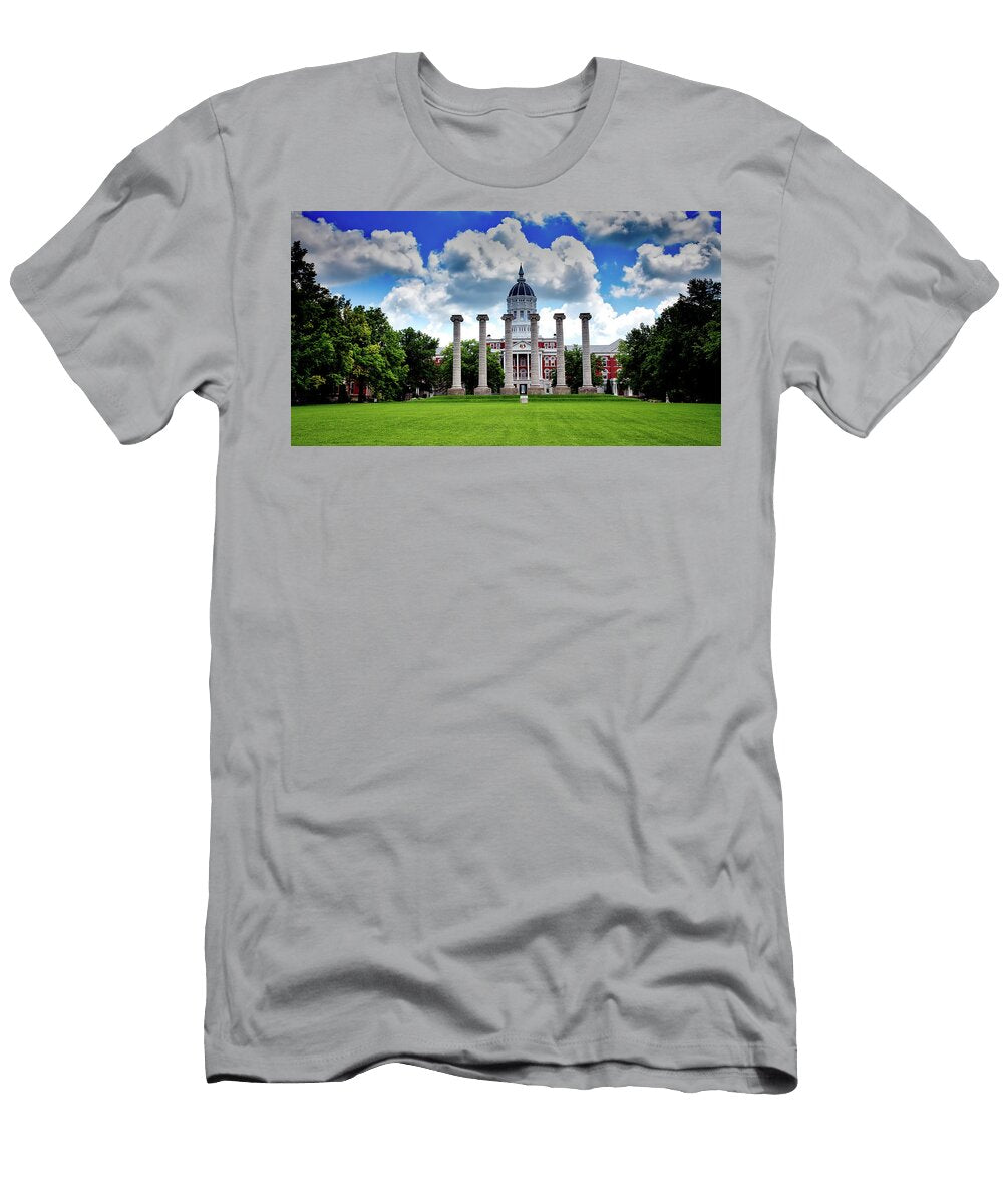 2 the Francis Quadrangle University of Missouri Mountain Dreams T-Shirt