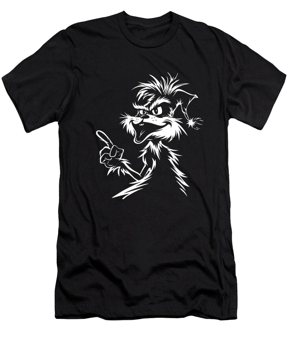 2 the Grinch Vs Cleveland Indians Logo Challenge Rush T-Shirt