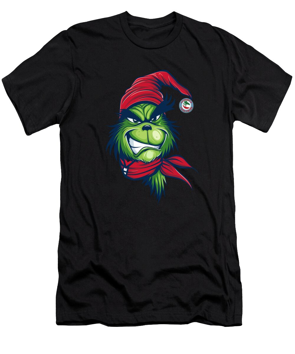 2 the Grinch Vs Cleveland Indians Logo Contest Rush T-Shirt