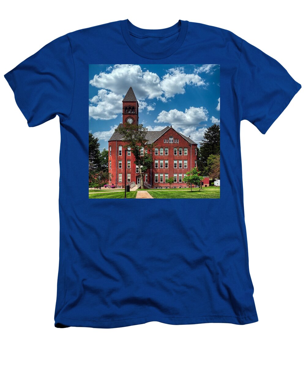 2 the Old Main Slippery Rock University Mountain Dreams T-Shirt
