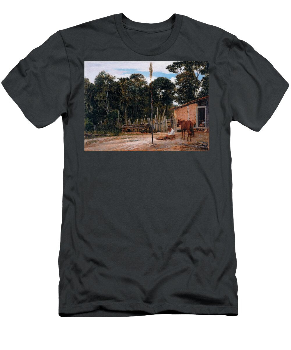 2 Tightening the Saddle Almeida Junior T-Shirt