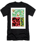 2 Vintage Floral Patterns Art Nouveau Flower Pochoir Stencil Prin Seguy T-Shirt