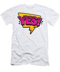2 Yes Comic Speech Bubble Print on Demand T-Shirt