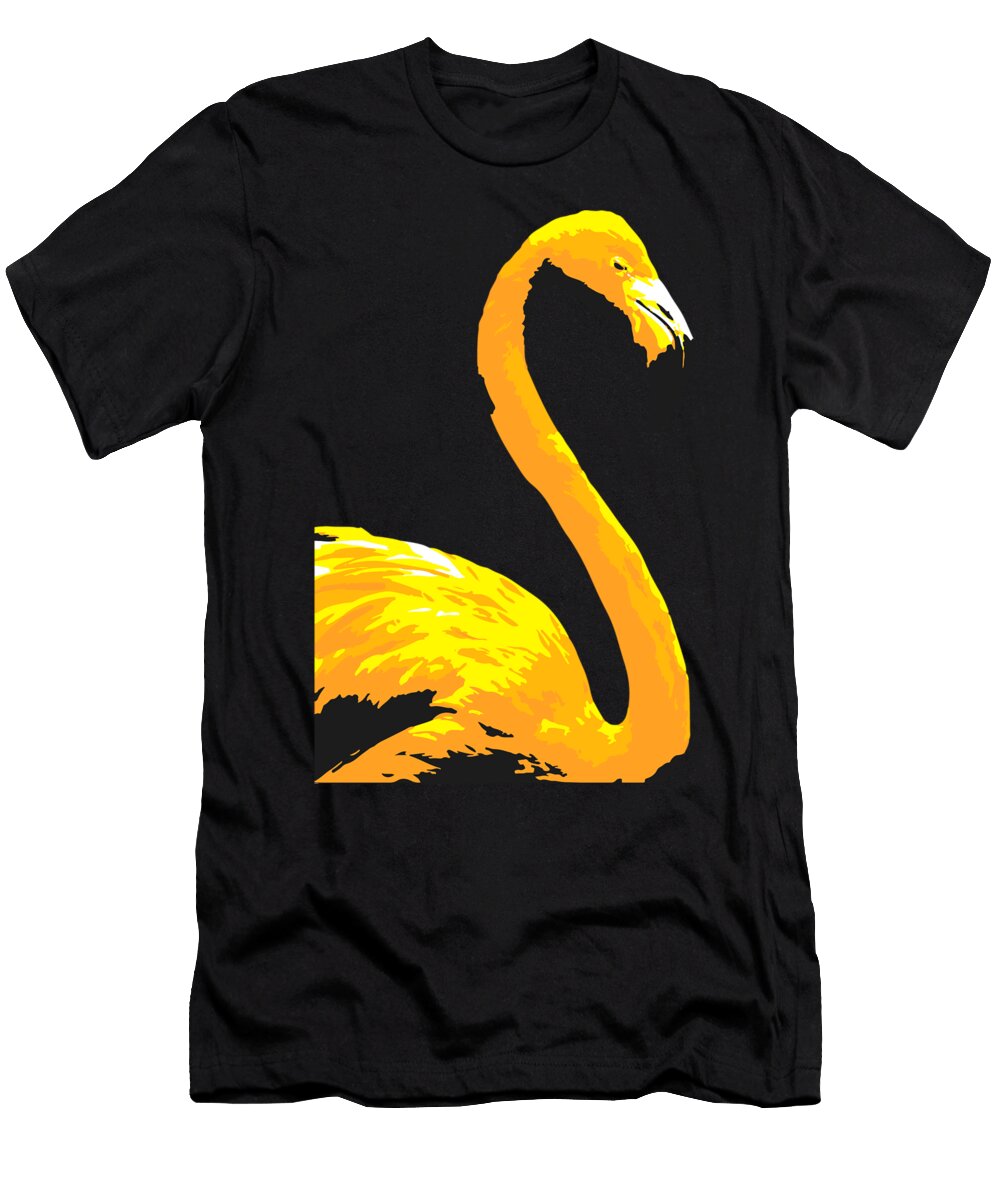 20 Flamingo Black Gryphon T-Shirt