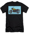 2016 Moto Guzzi V7 Ii Stone Absabstract Art Brush and Bike T-Shirt