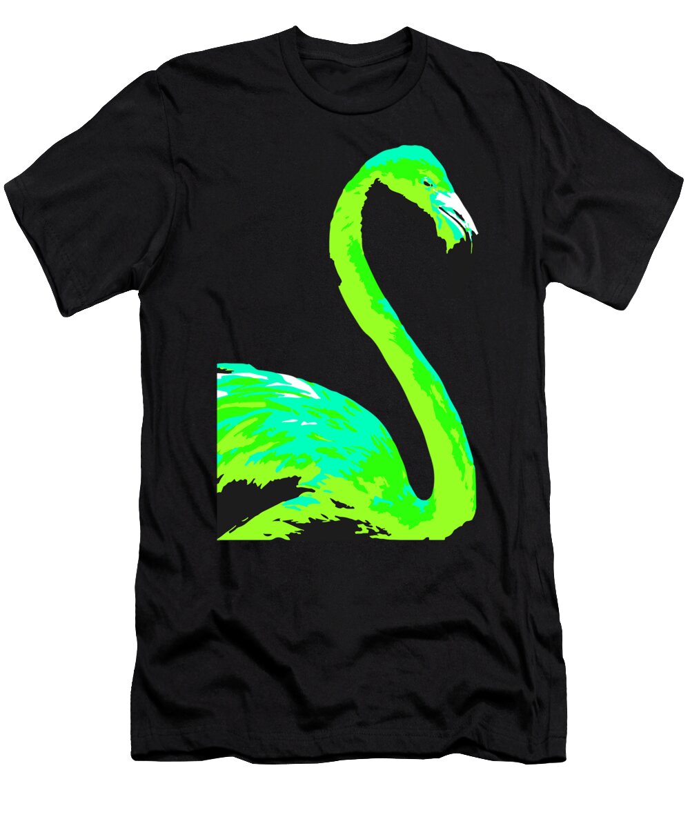 22 Flamingo Black Gryphon T-Shirt