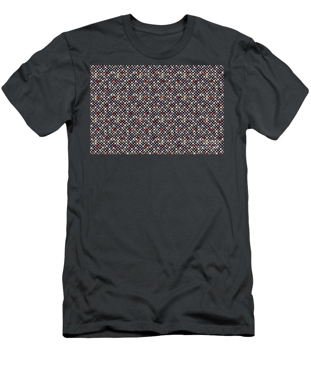 24 Dots Pattern Texture Background Flat Dotted Spotted Pattern Mo Turgay Koca T-Shirt