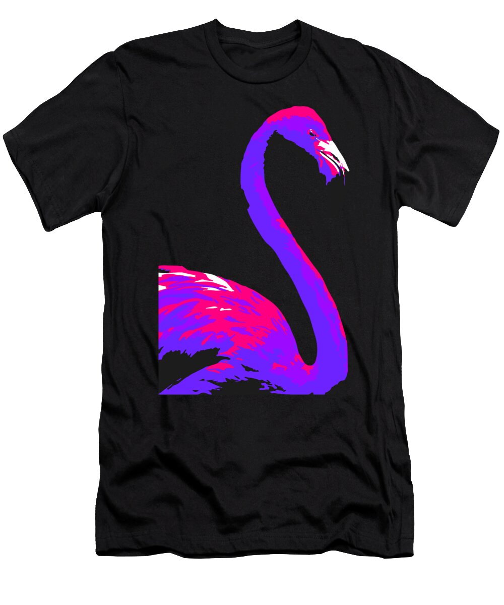 24 Flamingo Black Gryphon T-Shirt
