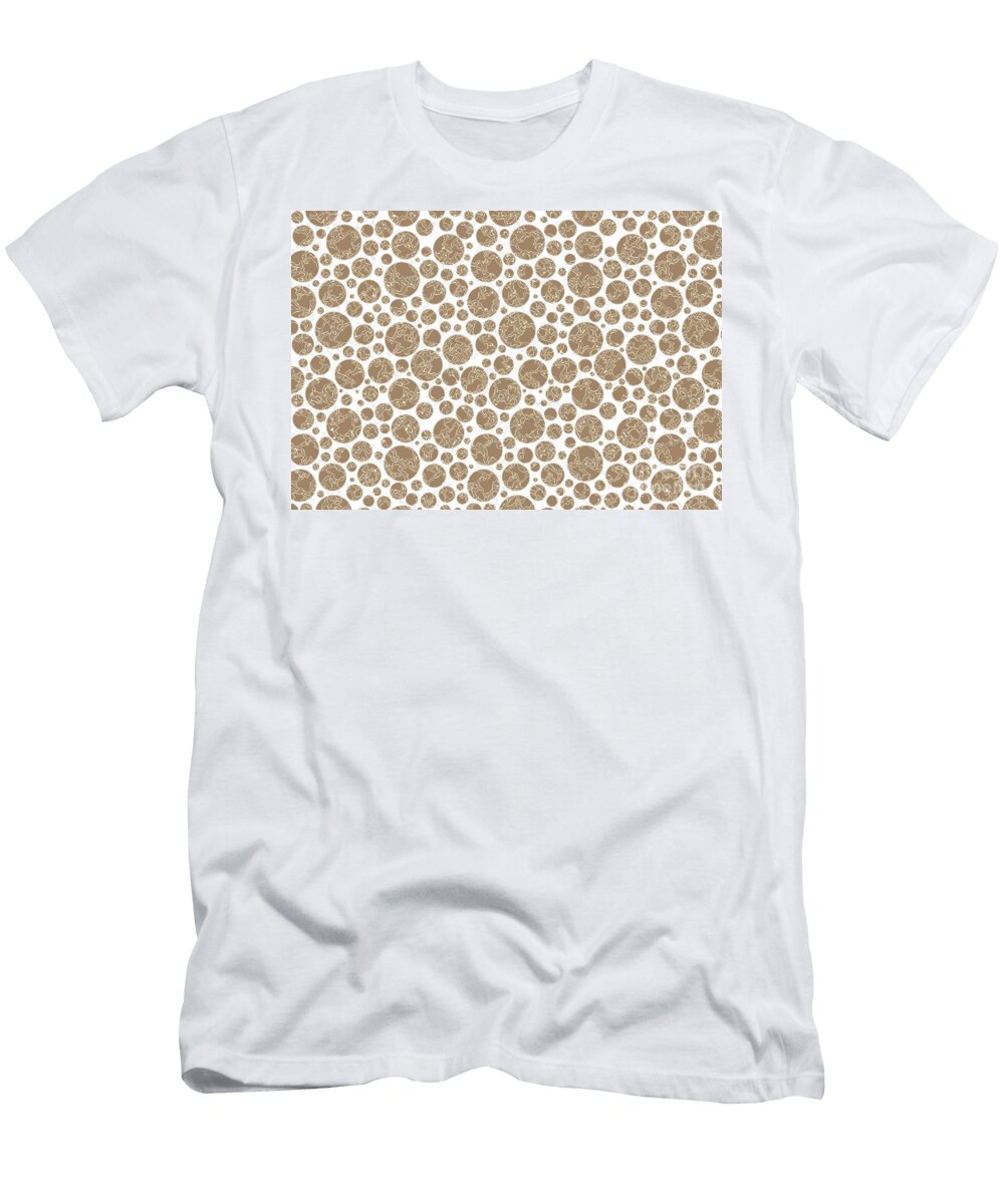26 Dots Pattern Texture Background Flat Dotted Spotted Pattern Mo Turgay Koca T-Shirt