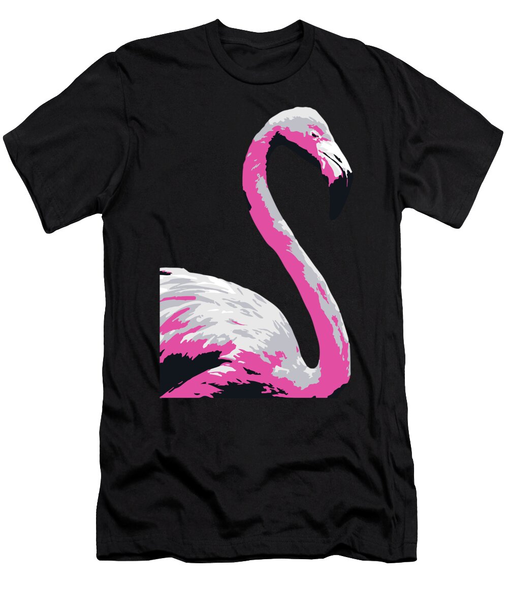 26 Flamingo Black Gryphon T-Shirt