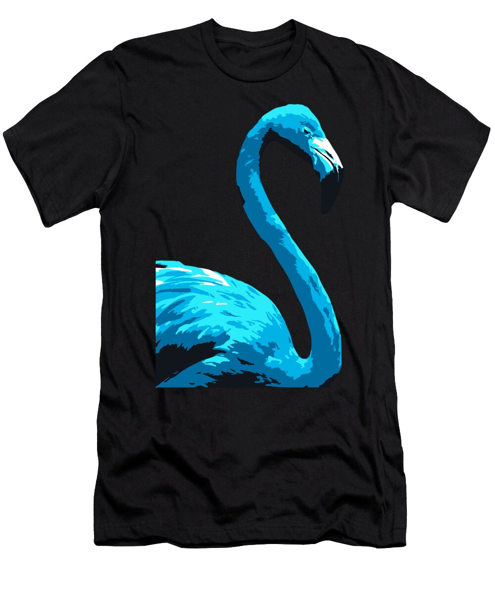 27 Flamingo Black Gryphon T-Shirt