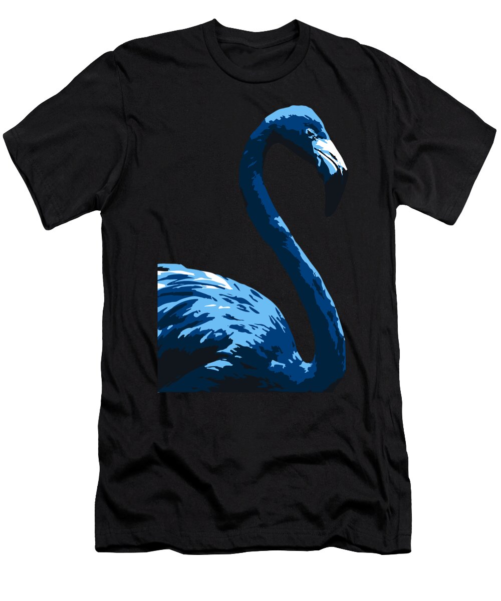 28 Flamingo Black Gryphon T-Shirt