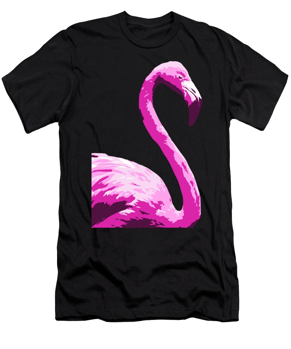 29 Flamingo Black Gryphon T-Shirt