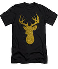 3 Abstract Dear Head Illustration Calnyto T-Shirt
