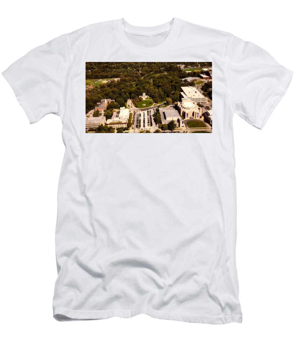 3 Aerial View of Butler University L O C T-Shirt