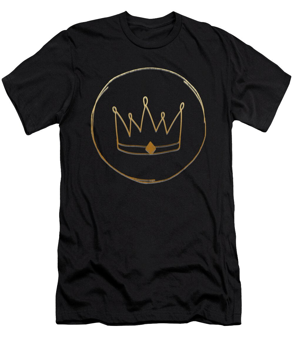 3 Crown Lineart Manuel Schmucker T-Shirt