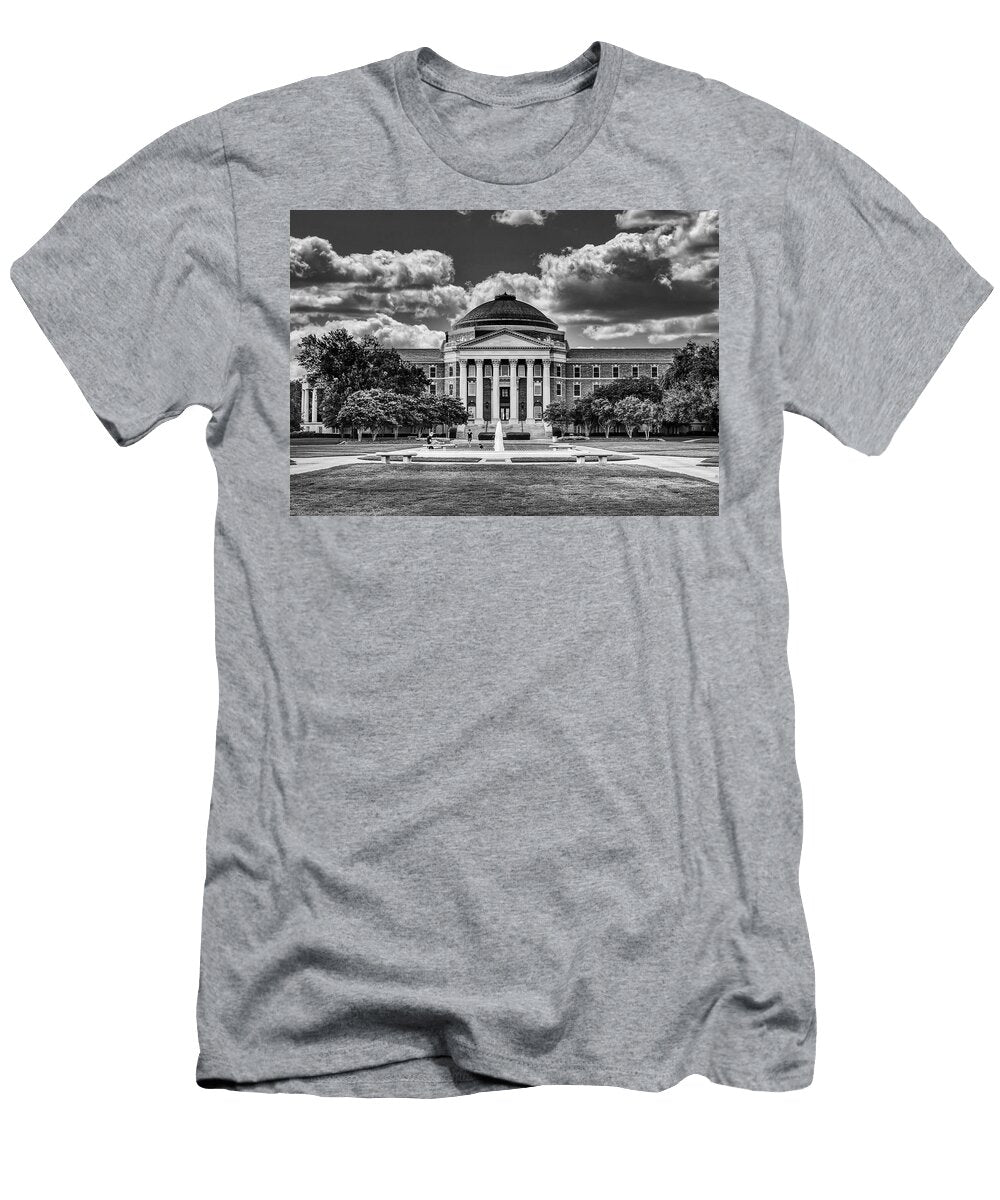 3 Dallas Hall Southern Methodist University Mountain Dreams T-Shirt