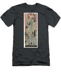 3 Design with Poppies for the Edge of the Tapestry View of Florence Carel Adolph Lion Cachet 1874 Carel Adolph Lion Cachet T-Shirt