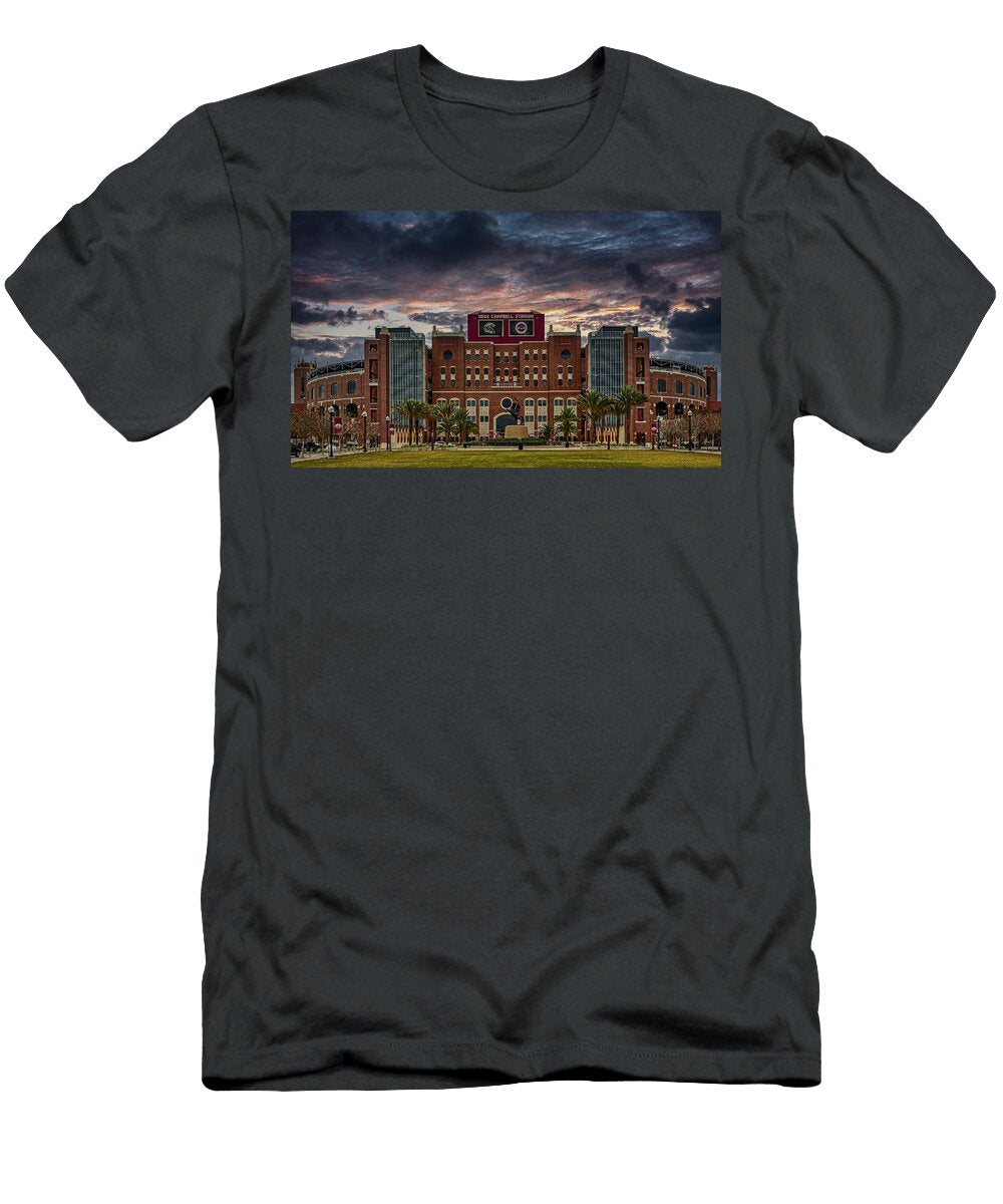 3 Doak Campbell Stadium Home of the Florida State Seminoles Mountain Dreams T-Shirt