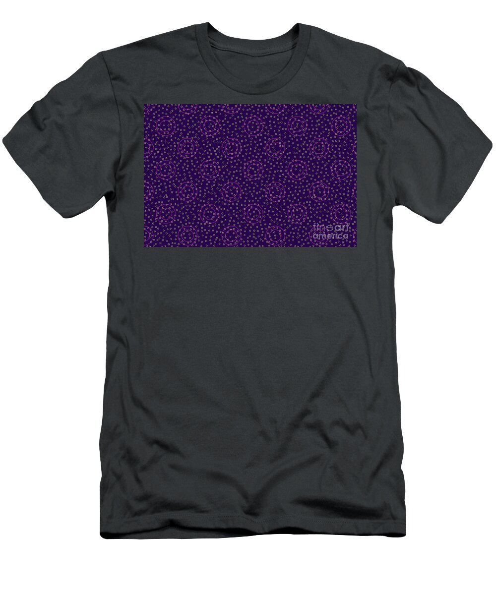 3 Dots Pattern Texture Background Flat Dotted Spotted Pattern Mo Turgay Koca T-Shirt