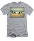 3 Empty Beach Chairs Paulette Wright T-Shirt