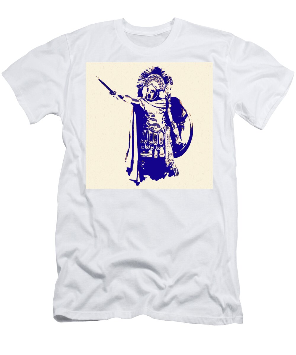 3 Hoplite Warrior Andrea Mazzocchetti T-Shirt