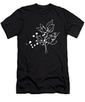 3 Lineart Flowers Manuel Schmucker T-Shirt