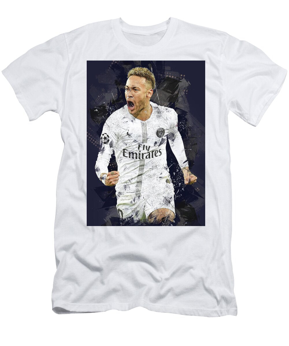 3 Neymar Neymar Da Silva Santos Junior Neymar Junior Barcelona Brasilien Olympia Neymar Leith Huber T-Shirt